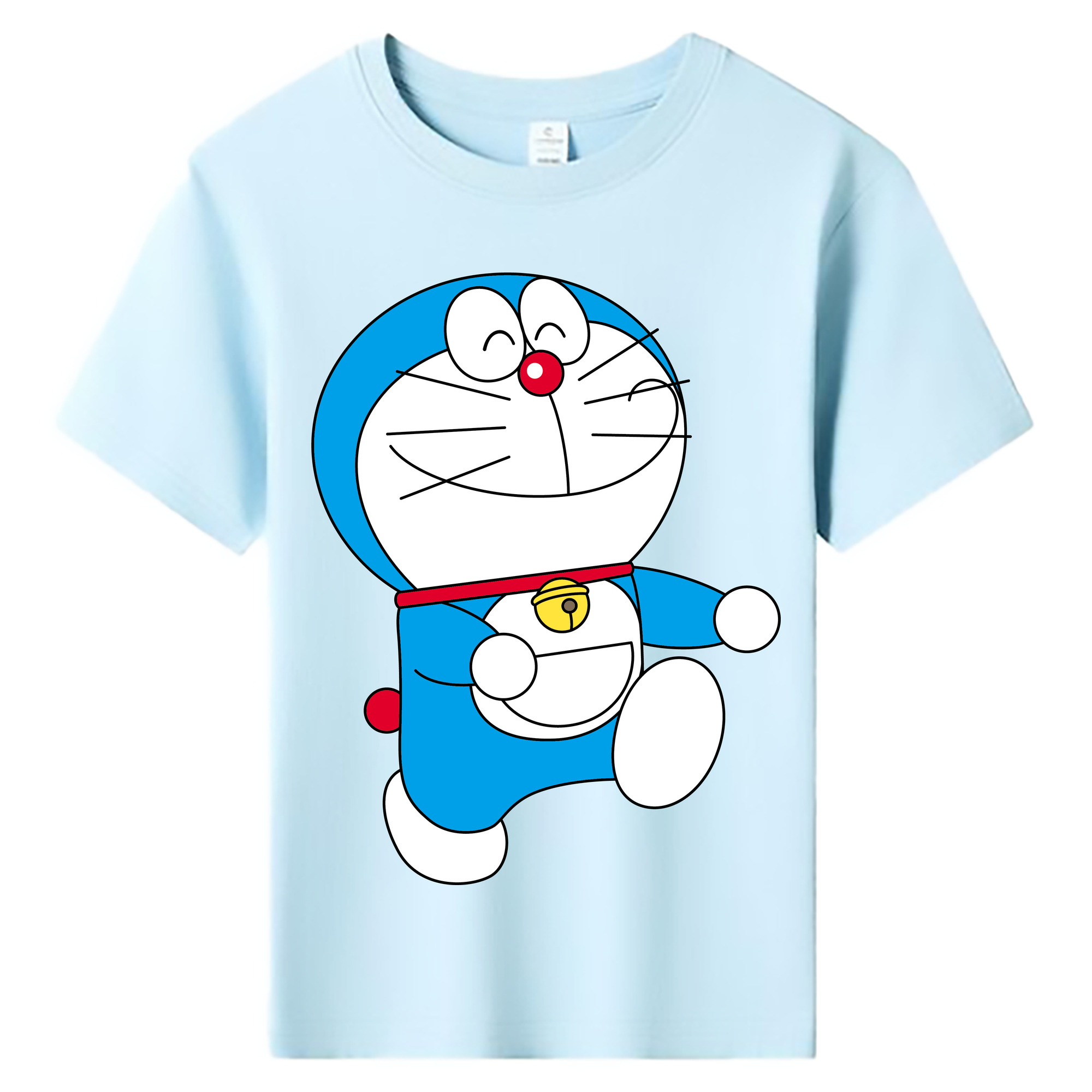 （画像用） ドラえもん Doraemon 綿100％キッズTシャツ（フロントプリント）